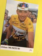 wielerkaart 1994 tour de france johan museeuw signe, Sport en Fitness, Verzenden, Zo goed als nieuw