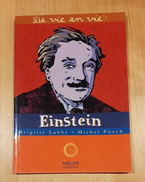 comme neuf Einstein Brigitte Labbé Milan Jeunesse àpd 10ans, Livres, Science, Comme neuf, Autres sciences, Enlèvement ou Envoi