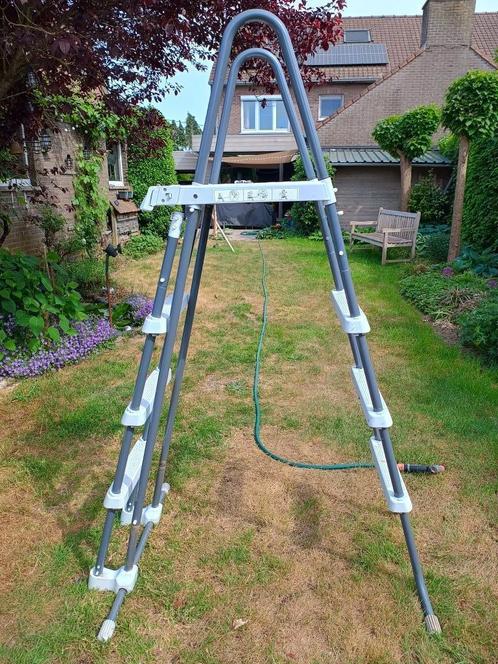 Zwembadladder, Tuin en Terras, Zwembad-toebehoren, Zo goed als nieuw, Ladder, Ophalen