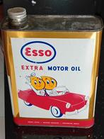 Vintage olieblik ESSO Extra Motor Oil, Verzamelen, Merken en Reclamevoorwerpen, Ophalen of Verzenden, Zo goed als nieuw