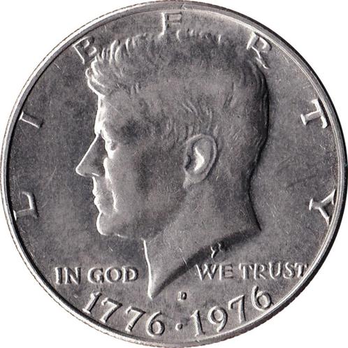 Verenigde Staten ½ Dollar "Kennedy Half Dollar" 1776-1976, Postzegels en Munten, Munten | Amerika, Ophalen of Verzenden