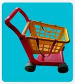 Smoby 🛒 -winkelwagentje + 60 winkelartikelen, Ophalen, Gebruikt, Rekenen