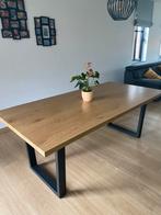 Eettafel hout 2x1m, Huis en Inrichting, Ophalen, Zo goed als nieuw