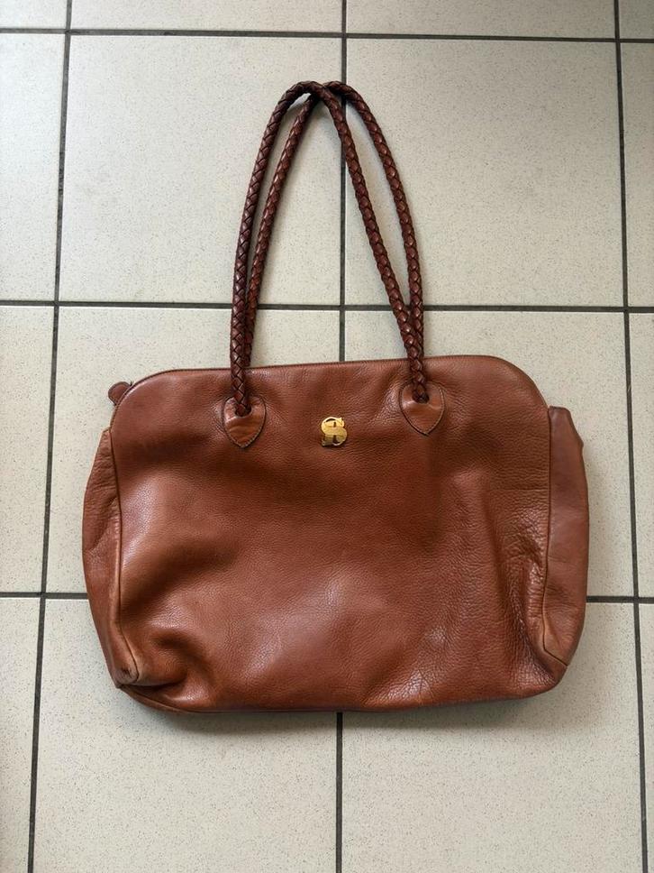 Vintage handtas / schoudertas Sonia rykiel, Handtassen en Accessoires, Tassen | Damestassen, Zo goed als nieuw, Handtas, Ophalen