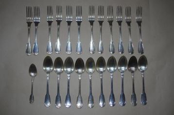 23-delig verzilverd bestek van Christofle beschikbaar voor biedingen