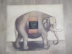 Affiche exposition 'Elephant' de Frederich Meckseper - 1973, Antiquités & Art, Enlèvement