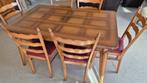 Oude eetkamer, Huis en Inrichting, Ophalen, Zo goed als nieuw, 4 tot 6 stoelen