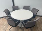 Ronde kantine/vergadertafel - 6 persoons, Huis en Inrichting, Ophalen