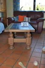 table de salon, 100 à 150 cm, Chêne, Rectangulaire, 50 à 100 cm