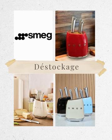 DÉSTOCKAGE bloc couteau SMEG NEUF!, Enlèvement ou Envoi, Neuf