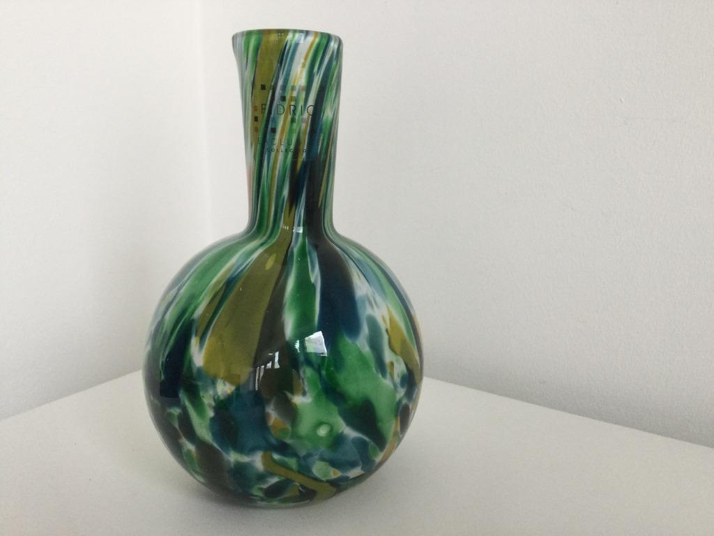 Fidrio exclusieve collectie glazen vaas/soliflore, Ophalen