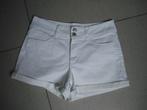 Nieuwe C&A witte jeansshort, dames/meisjes. mt 40, Maat 38/40 (M), Kort, Wit, Nieuw