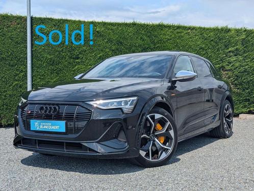 Audi Q8 e-tron !verkocht! e-tron - 2x s-line - opendak -, Auto's, Audi, Bedrijf, Te koop, Q8 e-tron, 4x4, Achteruitrijcamera, Airbags