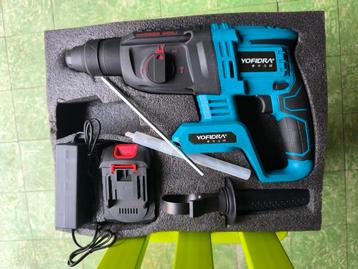26MM draadloze boormachine + 18V batterij + oplader - Nieuw beschikbaar voor biedingen