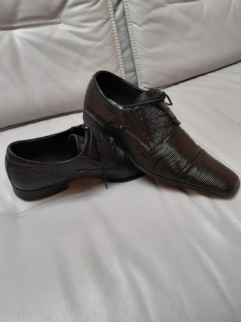 T.39 Boutique pellini leren schoenen, Kleding | Heren, Schoenen, Zo goed als nieuw, Espadrilles of Moccasins, Zwart, Verzenden