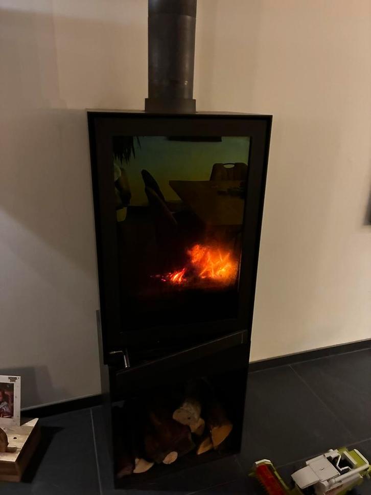 Poele a bois nestor martin TQH33, Maison & Meubles, Poêles, Comme neuf, Autoportant, Poêle à bois, Bois, Enlèvement