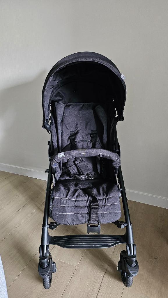 Chicco Lite Way 4 - Jet Black, Kinderen en Baby's, Buggy's, Zo goed als nieuw, Overige merken, Regenhoes, Verstelbare rugleuning