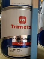 Professionele muurverf Trimetal, Doe-het-zelf en Bouw, Verf, Beits en Lak, Ophalen, Zo goed als nieuw, Blauw