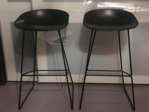 ***2x HAY about a stool AAS38 design barkrukken-75 cm***, Huis en Inrichting, Barkrukken, Zo goed als nieuw, 60 tot 90 cm, Kunststof