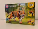 31129 grote tijger lego creator, Enlèvement, Neuf, Ensemble complet, Lego