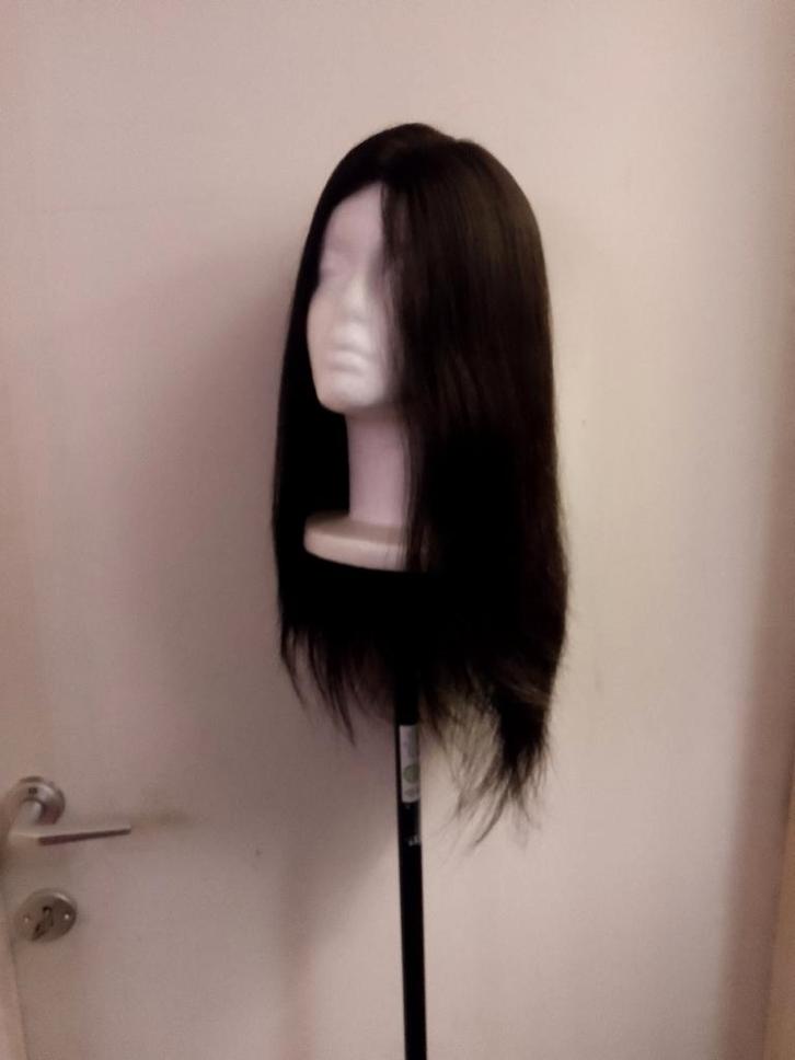 haarwerk echt haar, Bijoux, Sacs & Beauté, Beauté | Soins des cheveux, Comme neuf, Perruque ou Extension de cheveux, Enlèvement