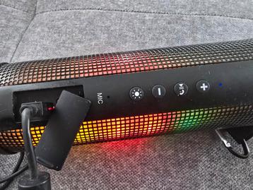 Draagbare Bluetooth-speaker met LED-verlichting, Enlèvement ou Envoi