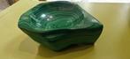 Vide poche avec 2 oeufs en malachite katanga congo, Ophalen of Verzenden, Mineraal