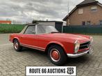 Mercedes 230SL 1964 | Route 66 auctions, Auto's, Cabriolet, Mercedes-Benz, Bedrijf, Handgeschakeld