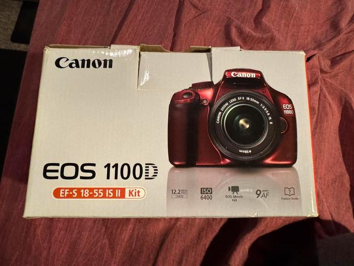 Canon EOS 1100D in zeer goede staat + extra batterij, Audio, Tv en Foto, Fotocamera's Digitaal, Gebruikt, Spiegelreflex, Canon