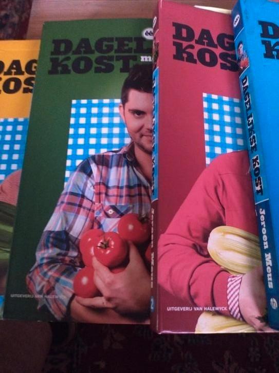 Jeroen Meus - 1, 2, 3 en 4 Dagelijkse Kost met Jeroen Meus, Boeken, Kookboeken, Zo goed als nieuw, Ophalen of Verzenden
