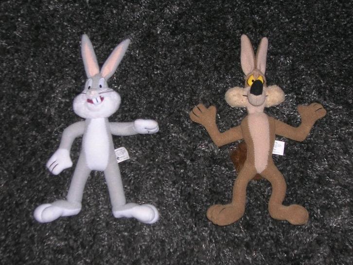 Bugs Bunny en Wile E. Coyote, Verzamelen, Stripfiguren, Zo goed als nieuw, Beeldje of Figuurtje, Ophalen of Verzenden