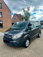 Ford Transit Custom / 6 zitplaatsen / Camera / Lichte vracht, Auto's, Ford, Voorwielaandrijving, Stof, 1995 cc, 4 cilinders