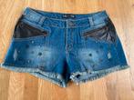Short jeans et faux cuir t.M, Vêtements | Femmes, Eden&Orphee, Courts, Taille 38/40 (M), Bleu