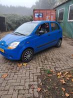 chevrolet matiz 0.8, Auto's, Chevrolet, 4 deurs, Stof, Matiz, Blauw