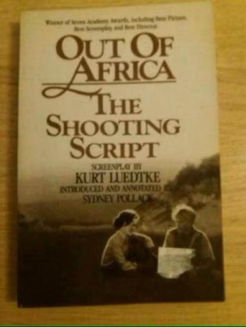 Boek Out of Africa - The shooting script