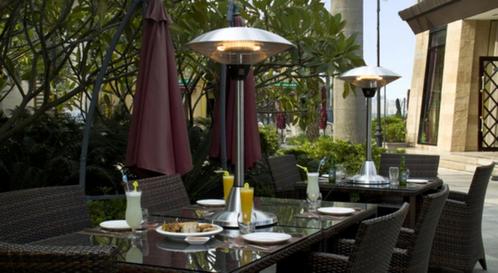 Terrasverwarmer Tafelmodel met 3 Warmtestanden, Tuin en Terras, Terrasverwarmers, Zo goed als nieuw, Elektrisch, Ophalen