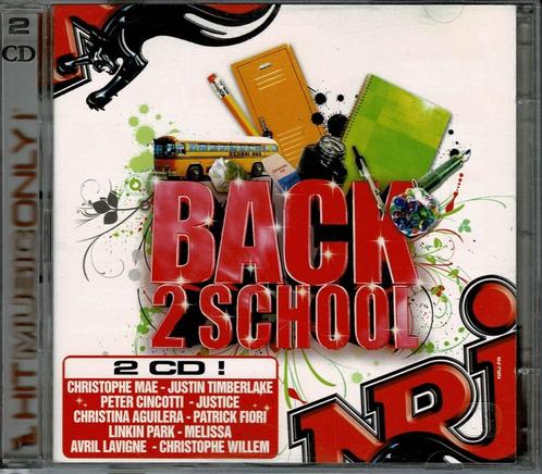 2CD NRJ Back 2 School (2007), Cd's en Dvd's, Cd's | Verzamelalbums, Ophalen of Verzenden