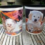 papiermand - prullenmand Läufer/thema:hond, Huis en Inrichting, Ophalen, Zo goed als nieuw, Kunststof