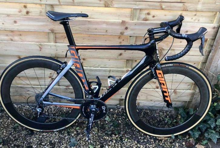 Giant propel, Fietsen en Brommers, Fietsen | Racefietsen, Gebruikt, Heren, Giant, Meer dan 20 versnellingen, Overige maten, Carbon