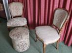 2 Boudoir zeteltjes + poef om spullen in op te bergen, Ophalen