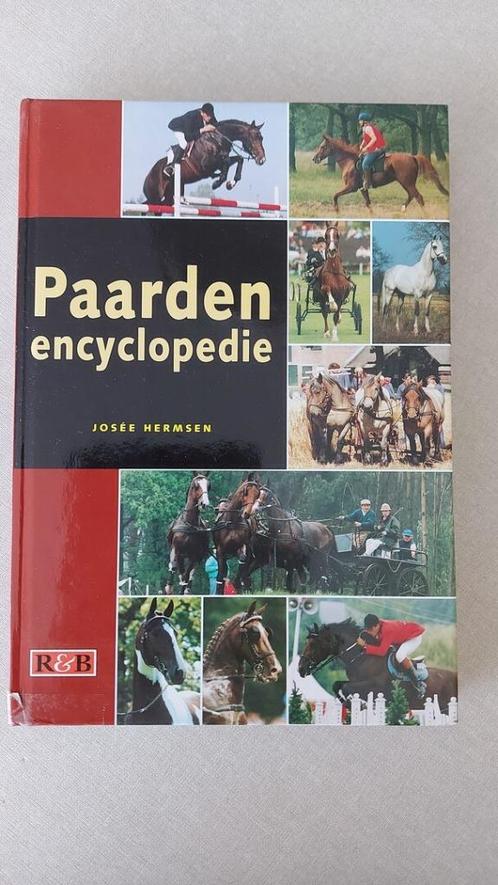 Josée Hermsen: Paarden encyclopedie, Livres, Animaux & Animaux domestiques, Chevaux ou Poneys, Enlèvement ou Envoi