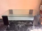 Table de salon, Maison & Meubles, Moins de 50 cm, Enlèvement ou Envoi, Verre, Utilisé