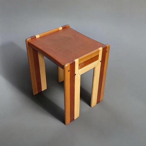 Afra Tobia Scarpa stool side table for Benetton Italy, Antiek en Kunst, Antiek | Meubels | Stoelen en Sofa's, Ophalen of Verzenden