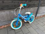 Kinderfietsje meisje 14 inch met zijwieltjes, Ophalen, Gebruikt, Minder dan 16 inch, Zijwieltjes
