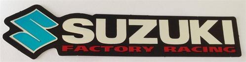 Suzuki Factory Racing metallic sticker #3, Motoren, Accessoires | Stickers, Verzenden