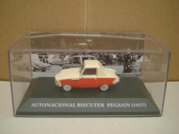 AUTONACIONAL BISCUTER PEGASIN UIT 1957 OP SCHAAL 1/43. beschikbaar voor biedingen