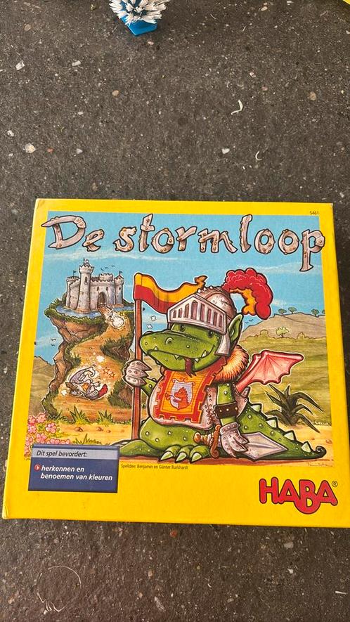 HABA De stormloop, Hobby en Vrije tijd, Gezelschapsspellen | Kaartspellen, Zo goed als nieuw, Drie of vier spelers, Ophalen