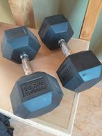 Hex dumbells 22.5kg, Sport en Fitness, Fitnessmaterialen, Ophalen, Zo goed als nieuw