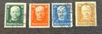 Duitsland: Set Deutsche Nothilfe Hindenburg, Ophalen of Verzenden, Gestempeld