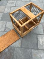 Houten Zangkooi 21x24x16cm, Ophalen, Zo goed als nieuw